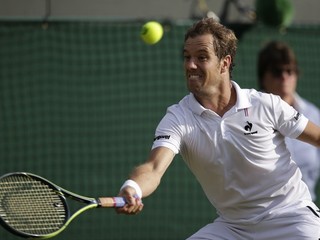 Richard Gasquet má na tohtoročnom Wimbledone výbornú formu.