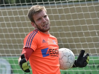 Brankár Trenčína Igor Šemrinec.