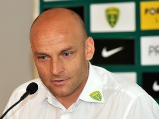 Tréner Žiliny Adrián Guľa.