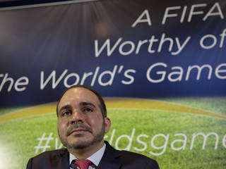 Jordánsky princ Ali bin al-Husejn bol vo voľbách prezidenta FIFA jediným protikandidátom Seppa Blattera.