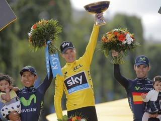 Smiali sa mu. Teraz je Froome dvojnásobným víťazom Tour