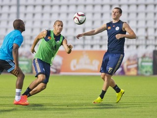 Slovanistov privítalo v Krasnodare tropické počasie. V úvodnom zápase už bude môcť nastúpiť aj Argentínčan Gonzalez (v strede).