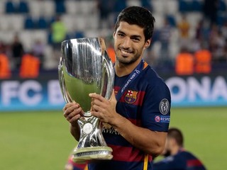 Do Barcelony som prišiel, aby som vyhrával trofeje, vraví Luis Suárez. Pred pár dňami dvíhal so spoluhráčmi nad hlavu aj Európsky superpohár.