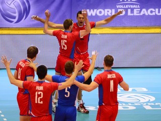 Slovenskí volejbalisti postúpili vo Svetovej lige o úroveň vyššie.