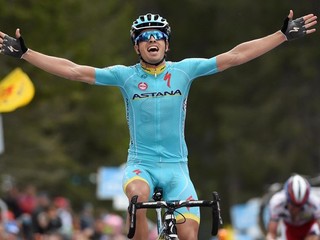 Víťaz 15. etapy Mikel Landa.