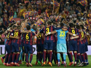 Barcelončania získali v poradí druhú trofej v práve končiacej sezóne.