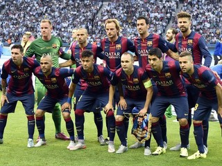 Základná zostava Kataláncov tesne pred finálovým duelom proti Juventusu.