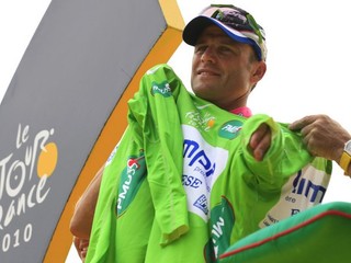 Alessandro Petacchi sa jedenkrát v kariére stal aj víťazom bodovacej súťaže pre najlepšieho šprintéra na Tour de France.
