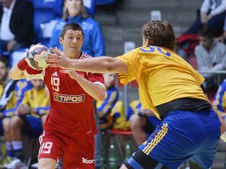 Slovák Ľubomír Ďuriš (vľavo) a Jesper Nielsen.