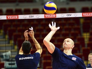 Martin Nemec počas tréningu.