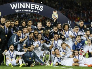 Súboj o Superpohár UEFA v roku 2014 medzi Realom Madrid a FC Sevilla hostil Cardiff City Stadium.