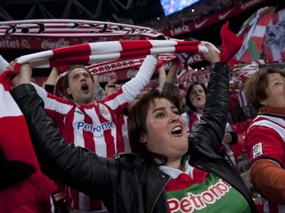 Fanúšikovia Athleticu Bilbao.