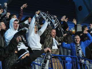 Myjavskí priaznivci vedno s hráčmi veria proti Podbrezovej v trojbodový zásah.