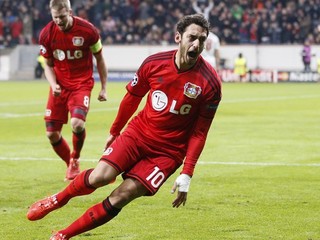 Prvý gól Leverkusenu strelil Hakan Calhanoglu.