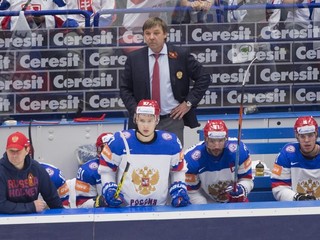 Tréner ruskej reprezentácie Oleg Znaroks.