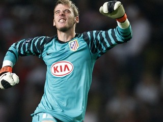 Do veľkého futbalu vstúpil de Gea v drese Atlética Madrid.