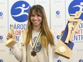 Klaudia Medlová získala na nedávnych majstrovstvách sveta bronzovú medailu.