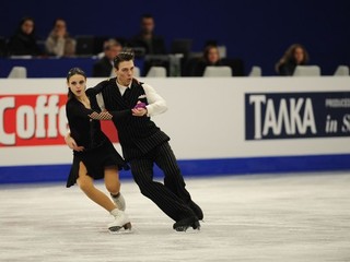 Slovenskí reprezentanti Federica Testová a Lukáš Csölley predviedli trinásty najlepší krátky program.