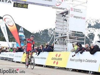 Van Garderen triumfoval v kráľovskej etape na Okolo Katalánska