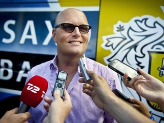 Tvrdo pracujte, odkázal odchádzajúci Riis jazdcom Tinkoff-Saxo