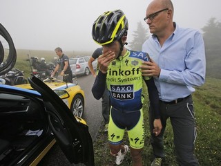 Bjarne Riis (vpravo) už pre Tiňkovov tím pracovať nebude.