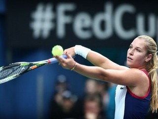 Slovenská tenisová jednotka Dominika Cibulková.