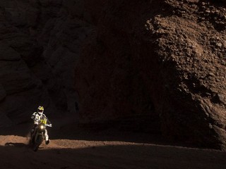 Ivan Jakeš včera dokázal vyhrať etapu na Rely Dakar.