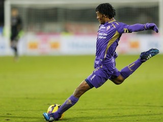 Juan Cuadrado z Fiorentiny.