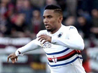 Samuel Eto'o si krátko po príchode do Sampdorie vyrobil problém.