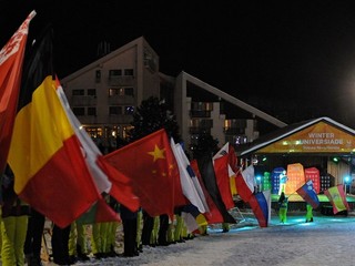 Slovenská časť univerziády skončila záverečným ceremoniálom v nedeľu, 1. februára.