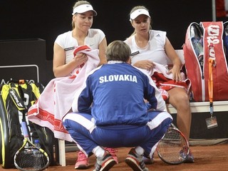 Slovenky neuspeli proti Holanďankám ani vo štvorhre. Po prehre 1:4 budú hrať o udržanie sa v II. skupine Pohára federácie.