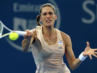 Nemecká tenistka Andrea Petkovic čaká na Cibulkovú vo štvrťfinále. Dominika jej má čo vracať.