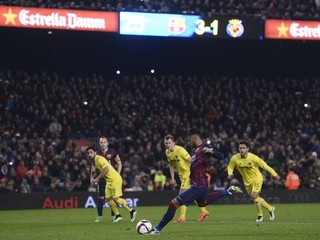 Lionel Messi pustil k exekúcii pokutového kopu Neymara.