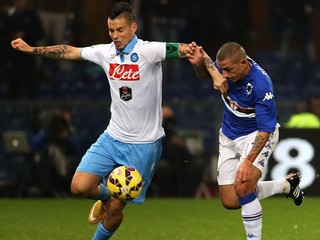 Marek Hamšík (vľavo).