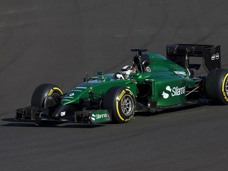 Kobajašiho monopost Caterham.