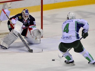 Jaroslav Janus skvele pochytal niekoľko gólových šancí súpera.