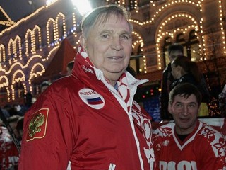 Legendárny ruský tréner Viktor Tichonov.