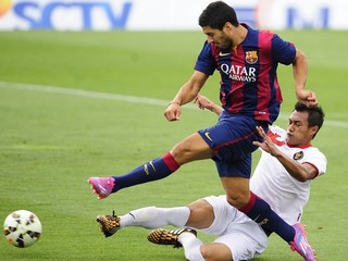 Luis Suárez sa pripravuje na súťažný debut v drese Barcelony.