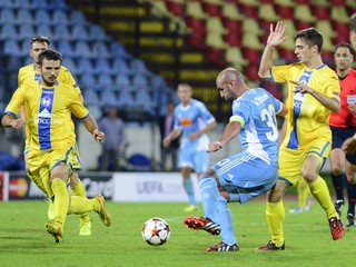 Róbert Vittek (v strede).