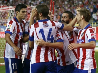 Hráči Atlética Madrid.