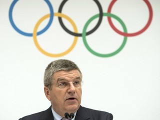 Prezident Medzinárodného olympijského výboru (MOV) Thomas Bach v Lausanne.