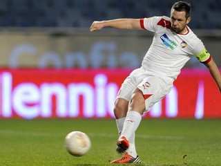 Donedávna kapitán futbalistov Viktorie Plzeň Pavel Horváth.