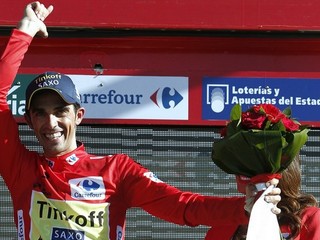 Alberto Contador počas tohtoročnej Vuelty.