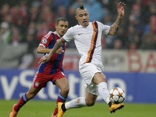 Radja Nainggolan z AS Rím.