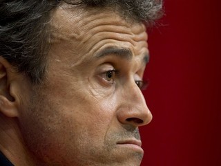 Luis Enrique nie je spokojný s výkonom svojho tímu.