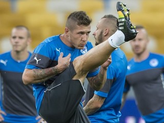 Juraj Kucka v nedeľu odohral prvý polčas.
