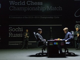 Súboj o šachový titul prebieha v Soči.