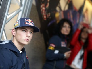 Pri prvých rozhovoroch pôsobil skôr bojazlivo – Max Verstappen.