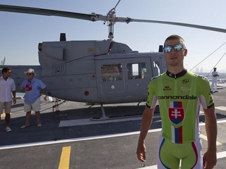 Peter Sagan počas Vuelty.