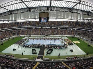Na zápas hádzanárskej bundesligy prišlo rekordných 44 189 divákov